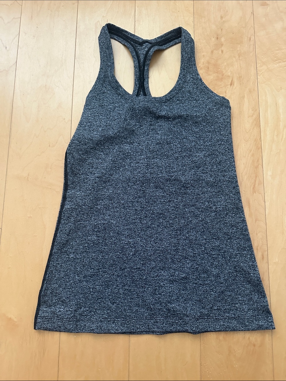 lululemon athletica Women’s Charcoal Gray Racerback Tank